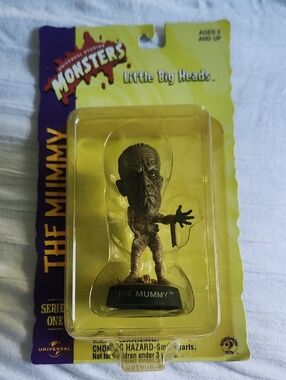 Mint Universal Little Big Heads The Mummy Figure New In Package
